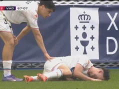 Raúl Moro lesión de rodilla
