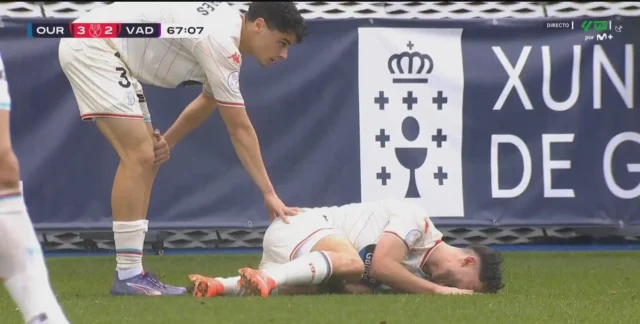 Raúl Moro lesión de rodilla