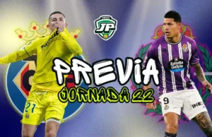 previa jornada 22 Villarreal - Valladolid