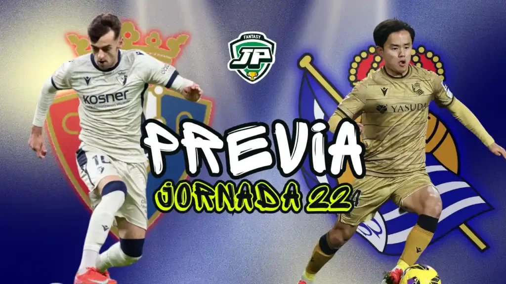 previa jornada 22 Osasuna - Real Sociedad