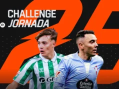 Reto Fantasy Kickbase jornada 25