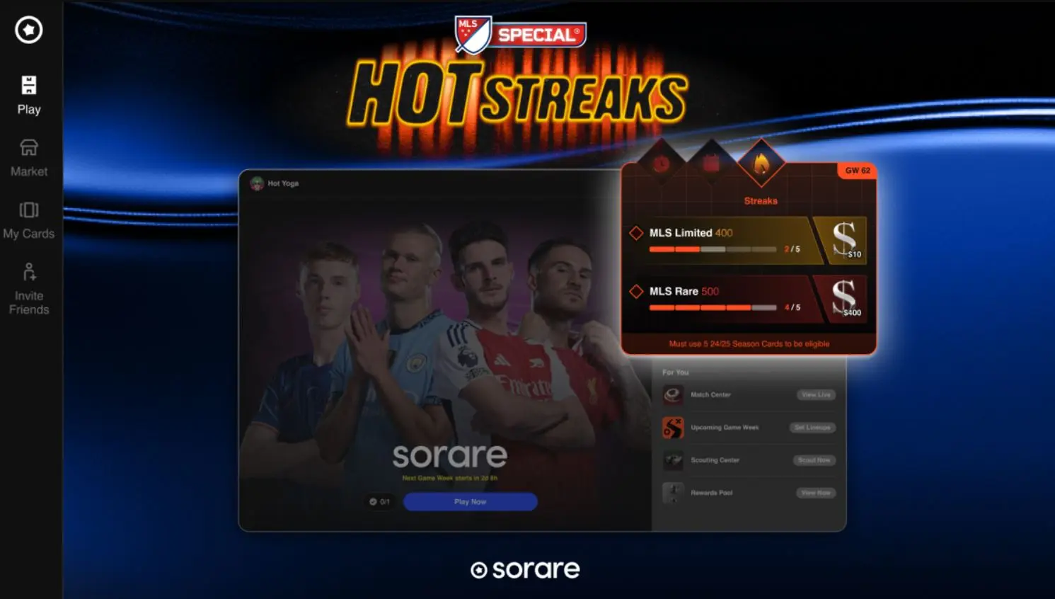 Sorare HotStreaks MLS