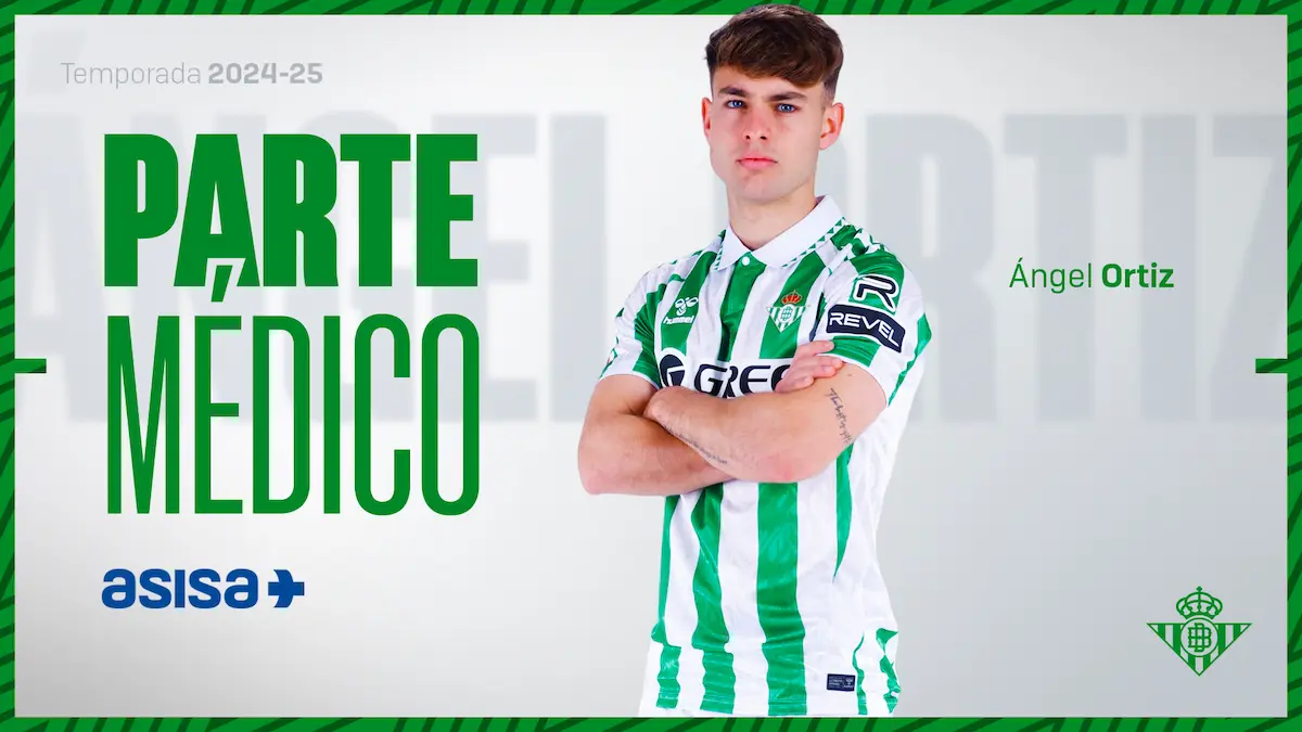 parte médico Ángel Ortiz Betis