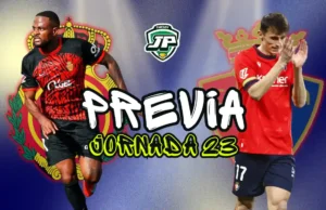 previa jornada 23 mallorca - osasuna