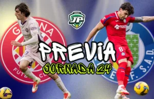 previa jornada 24 girona - getafe
