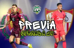 previa jornada 24 valladolid - sevilla