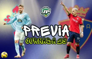 previa jornada 25 celta de vigo - osasuna