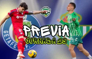 previa jornada 25 getafe - betis