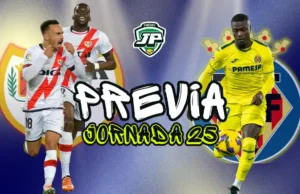 previa jornada 25 rayo vallecano - villarreal