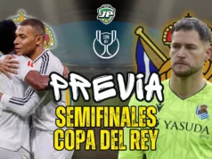 alineaciones probables Copa del Rey Real Madrid - Real Sociedad