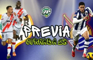 previa jornada 28 Rayo - Real Sociedad