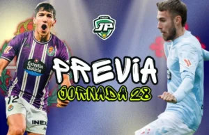 previa jornada 28 Real Valladolid - Celta