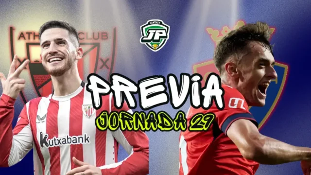 previa fantasy Athletic - Osasuna alineaciones probables
