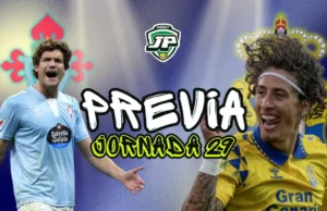 previa fantasy Celta - Las Palmas alineaciones probables