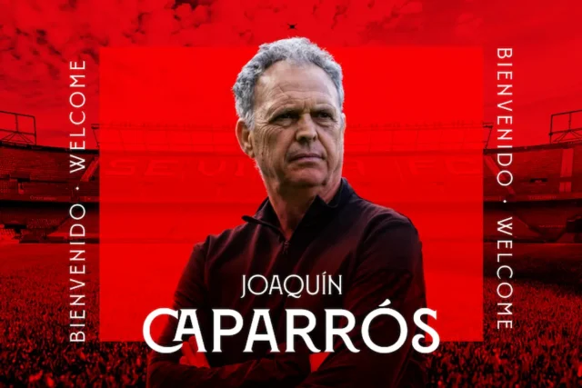 Joaquín Caparrós Entrenador del Sevilla