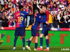 Lewandowski y Lamine Yamal FC Barcelona fantasy