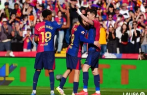 Lewandowski y Lamine Yamal FC Barcelona fantasy
