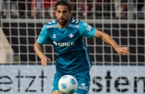 Ricardo Rodríguez en un encuentro de Liga con el Real Betis