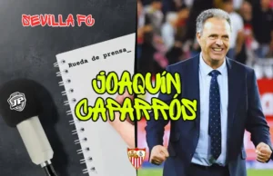 Rueda de Prensa Joaquín Caparrós Sevilla