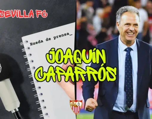 Rueda de Prensa Joaquín Caparrós Sevilla