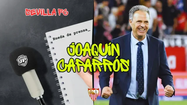 Rueda de Prensa Joaquín Caparrós Sevilla