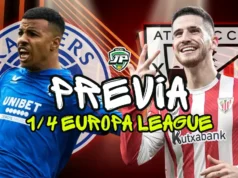 alineación probable Athletic Europa League
