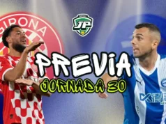 previa jornada 30 Girona - Alavés