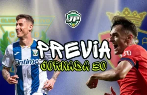 previa jornada 30 Leganés - Osasuna