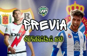 previa jornada 30 Rayo - Espanyol