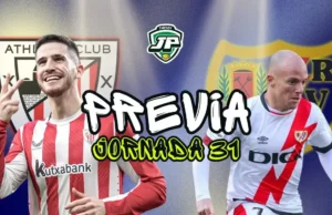 previa jornada 31 Athletic - Rayo Vallecano