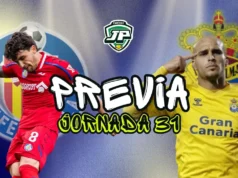 previa jornada 31 Getafe - Las Palmas