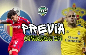 previa jornada 31 Getafe - Las Palmas