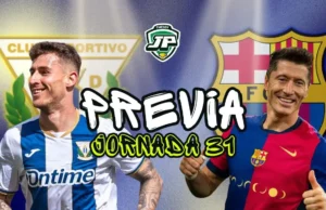 previa jornada 31 Leganés - Barça