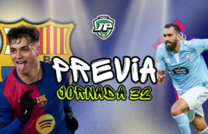 previa jornada 32 Barça - Celta
