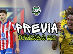 previa jornada 32 Las Palmas - Atleti