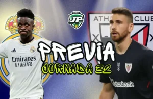previa jornada 32 Real Madrid - Athletic