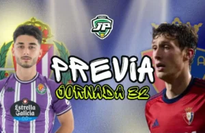 previa jornada 32 Real Valladolid - Osasuna