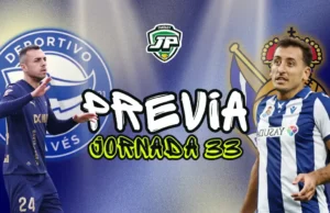 Alineaciones probables Alavés - Real Sociedad. Previa fantasy jornada 33 LaLiga