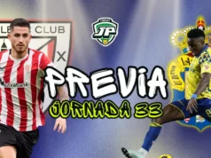 Alineaciones probables Athletic - Las Palmas. Previa fantasy jornada 33 LaLiga