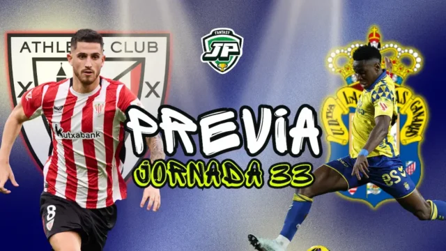 Alineaciones probables Athletic - Las Palmas. Previa fantasy jornada 33 LaLiga