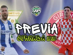 Alineaciones probables Leganés - Girona. Previa fantasy jornada 33 LaLiga