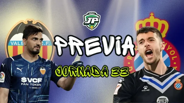 previa jornada 33 Valencia - Espanyol alineaciones probables Valencia - Espanyol previa fantasy