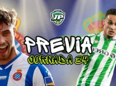 previa jornada 34 Espanyol - Betis
