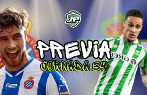 previa jornada 34 Espanyol - Betis