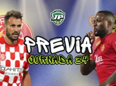 previa jornada 34 Girona - Mallorca
