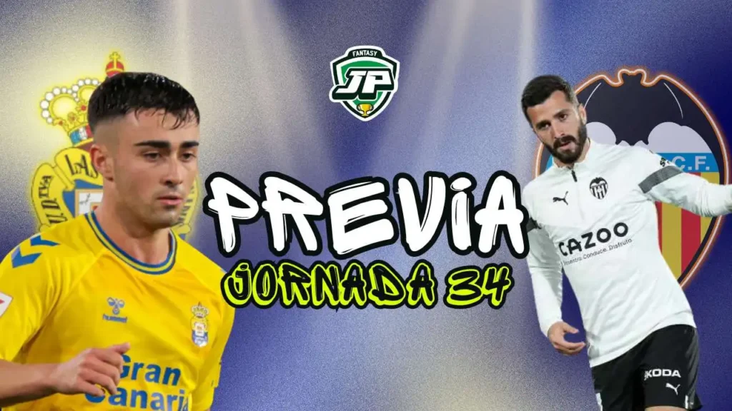previa jornada 34 Las Palmas - Valencia