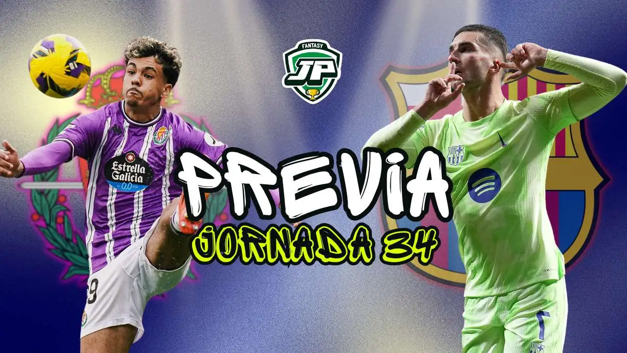 previa jornada 34 Real Valladolid - Barça