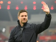 Xabi Alonso, en un encuentro de Bundesliga