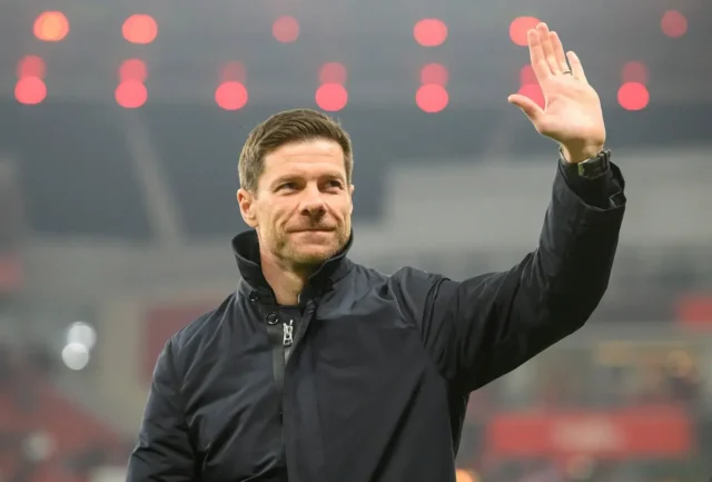 Xabi Alonso, en un encuentro de Bundesliga