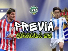 previa jornada 35 Atleti - Real Sociedad